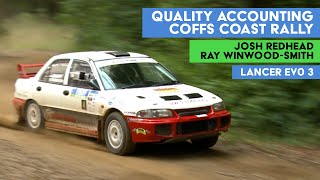 Coffs Coast Rally Review - Mitsubishi Lancer Evo 3