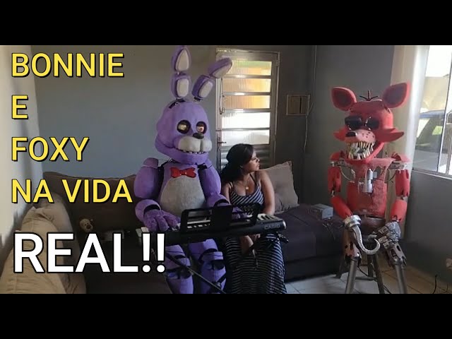 BONNIE FNAF EDIÇAO COMPLETA ANIMATRONIC REAL! 