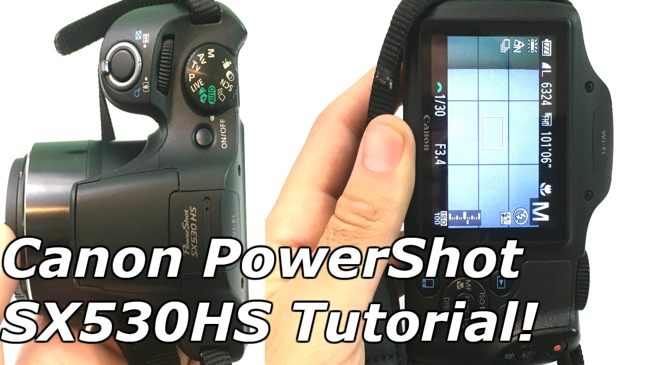 Canon Powershot SX510 HS | Best Settings for Video - YouTube