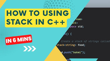 penjelasan stack dengan bahasa c++