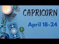 CAPRICORN ~ Justice is Restored - All Your Needs Are Met! ~ April 18-24