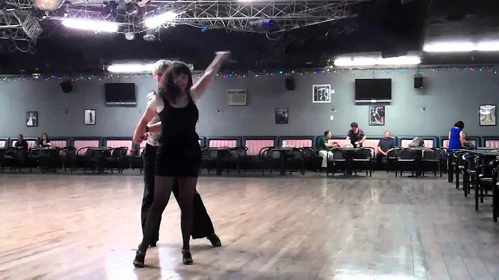 Rebecca Kimble - fast Cha Cha - dancing with Oleg ...