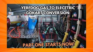 Making an electric gokart, kunray 5000 watt motor, 72v battery