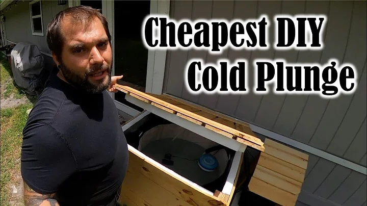 CHEAP DIY COLD PLUNGE w/ Walmart Chiller