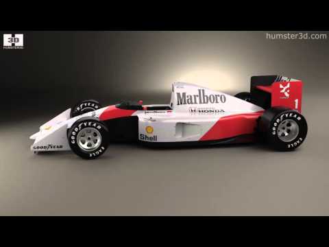 Mclaren Mp4 6 1991 3d Model Vehicles On Hum3d