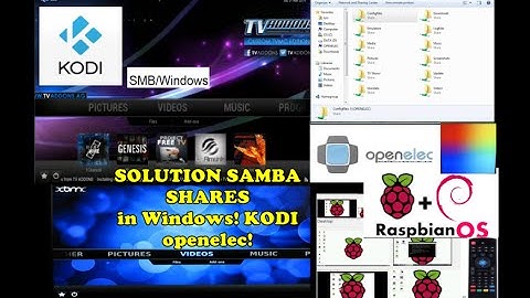 KODI - windows 8.1 samba share in XBMC solution to connection refused - smb share