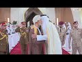 HH the Amir Leads Farewell of Sultan of Oman