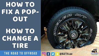 How to change a tire | Fix a pop-out | The Road to Offroad Ep 3