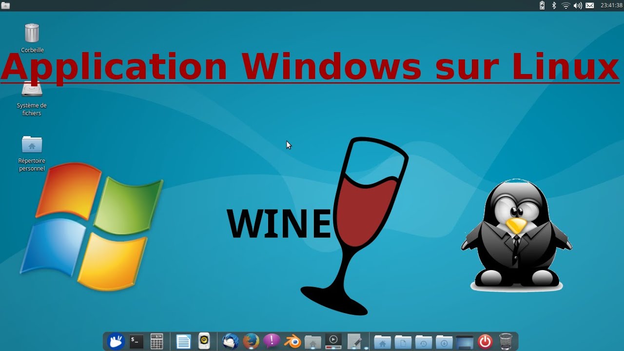 Application/logiciels Windows sur Linux - Tutoriels Linux/Windows/Mac
