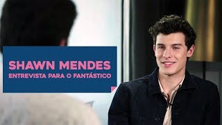 Entrevista de Shawn Mendes para o Fantástico. (24/06/18)
