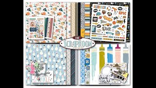 Knitting journal scrapbook layouts – Kathy Crafts TV
