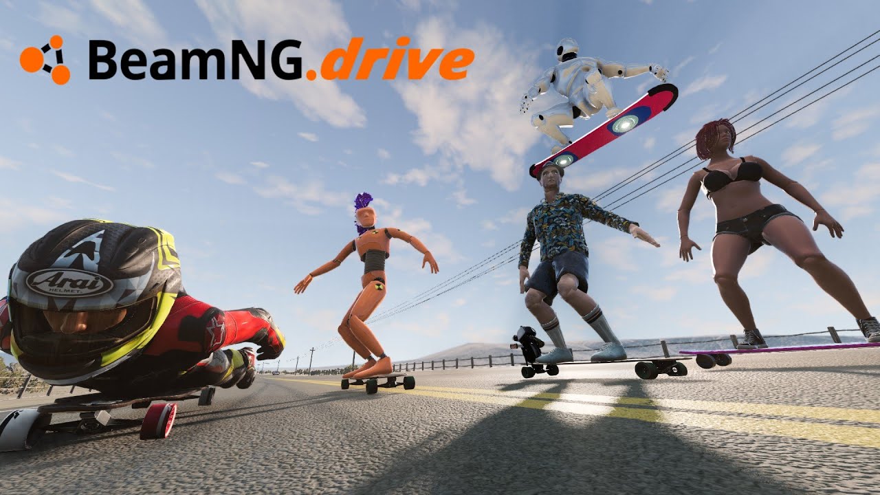 BeamNG Drive Mods - Longboard - Skateboard - Hoverboard show case! - #beamngdrive 
New mod by TonyCartony garage!

*Purchase instructions*
Mod alone: *2.99Euro*
Crazy Pack (with all my bikes!): *9.99Euro* see https://www.beamng.c