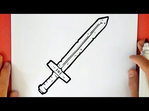 Video: Come Disegnare Una Spada Con Una Matita