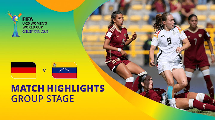Germany v Venezuela | FIFA U-20 Women's World Cup Colombia 2024 | Match Highlights