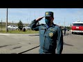 Пожарного достойно проводили на пенсию / So Russian firefighters escorted to retirement