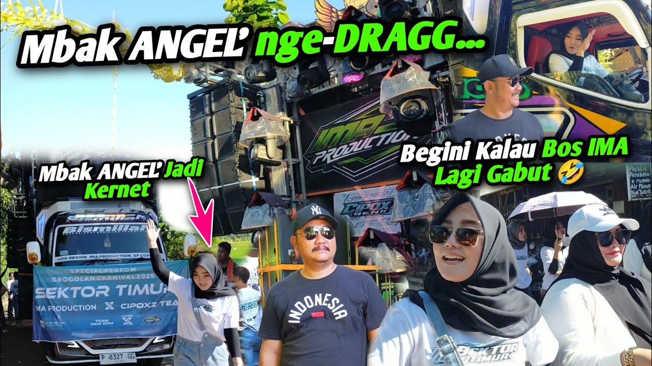 Begini kalau lagi gabut Bos IMA Production sedang Coffee break Karnaval 2025