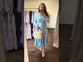Endless Blue Skies Dress Try On