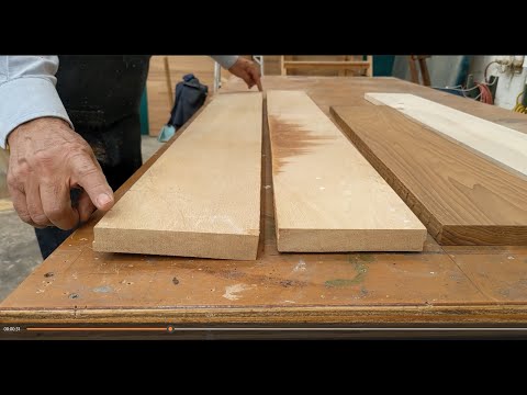 Video: 3 formas de aplanar madera curva