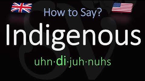 How to Pronounce Indigenous? (CORRECTLY) Meaning & Pronunciation
