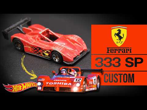 Hot Wheels Put Flames on This Legendary Ferrari IMSA & Le Mans Winner... So I Fixed It