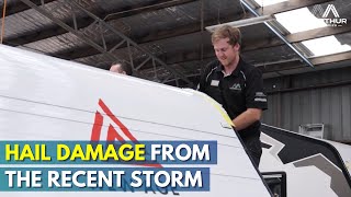 Cruisader Caravan | Hail Damage Repair