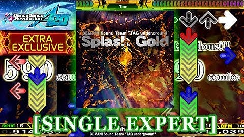 【DDR A20】 Splash Gold [SINGLE EXPERT] 譜面確認＋クラップ