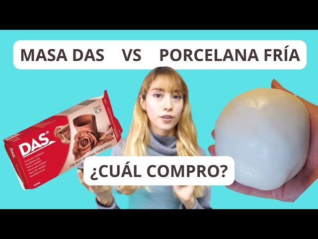 MASA DAS vs PORCELANA FRÍA ¿Qué plastilina DEBO USAR? 