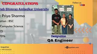 "Priya Sharma's Journey to Becoming a QA Engineer" | GURUGRAM | QSPIDERS | screenshot 2
