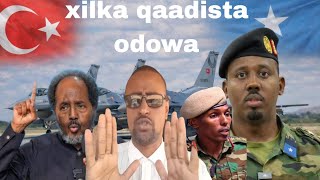  xil ka qadista taliye odowaa in xasan sheikh inuu maroorsado talada dalka asagoo xilkiisii 