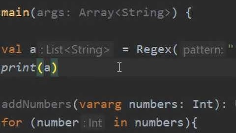 Kotlin split function