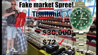 Fake Market Spree Thailand Buying Fake Rolex Louis Vuitton Give Away Coming Soon