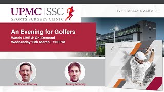 Watch LIVE: An Evening for Golfers 2024 - staying strong, flexible, and active as you get older.