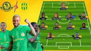Kikosi cha YANGA SC Kinachoanza LEO Dhidhi Ya COSMOPOLITAN Mchezo Wa Kombe La CRDB BANK 