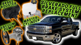 2014+ Silverado Brake Booster / Master Cylinder / Vacuum Pump Replacement