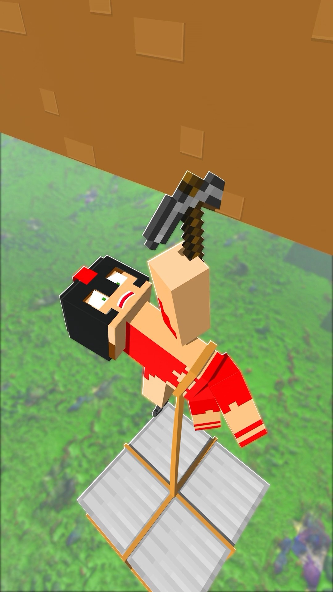 If you fall, you lose ?