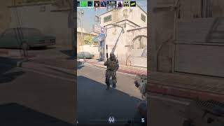 Ölmedi Ama İçinden Sövdü 😅 CS2 Dust2 Long Rush #ragesnfails #cs2 #csgo