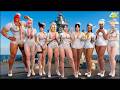 SF6 All Ladies Wear Sailor Uniforms in World Tour 4K ft. Lara Croft!⚓🔥