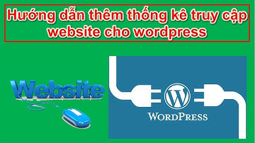 Hướng dẫn thêm thống kê truy cập website cho wordpress