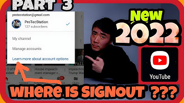 Newest How To Sign Out YouTube, Method SignOut You tube App, Application Android & Samsung Galaxy 4k