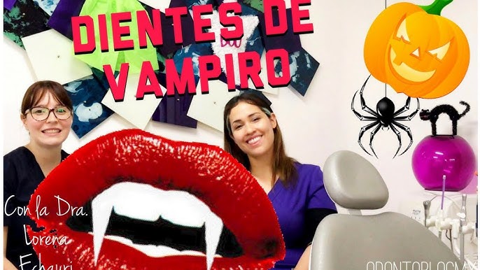 Colmillos de vampiro 🧛‍♂️ realizados por un Dentista 🦷 😷 #shorts # colmillos #vampire #vampiro 