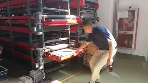 Two Level Telescopic Belt Conveyor like a drawer