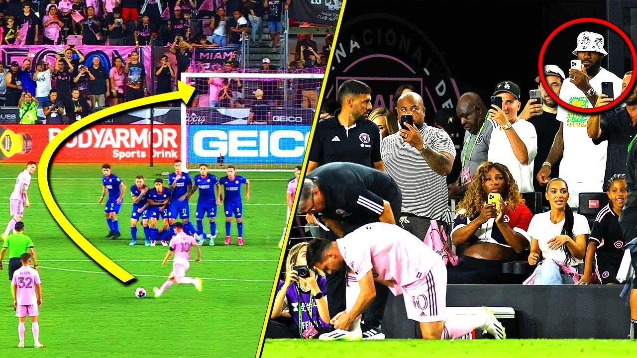 El DÍA que Lebron James se RINDIÓ ante la MAGIA de Lionel Messi! ᴴᴰ