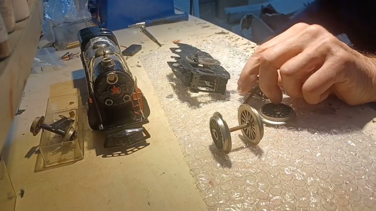 Motorización de locomotora estatica Paya escala 0 (Parte I )