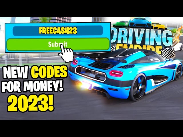 Driving Empire Codes (December 2023) - Roblox