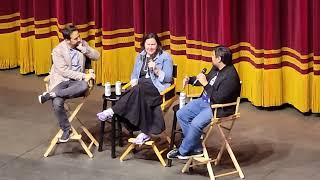 Lin-Manuel Miranda interviews COCO "Remember Me" writers Robert Lopez & Kristen Anderson-Lopez  NYC