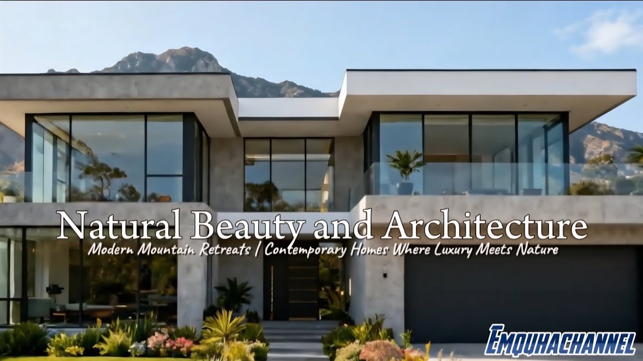 Modern Mountain Retreats | Contemporary Homes Where Luxury Meets Nature