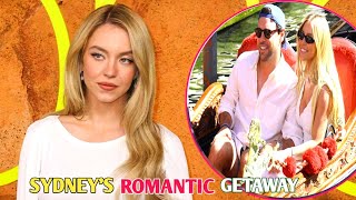 Sydney Sweeney shares swimsuit-clad boat photos with boyfriend Scooter Braun.