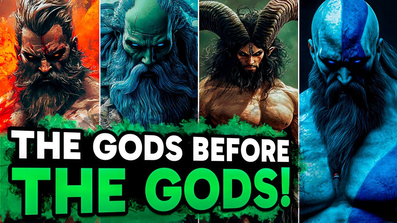THE MOST POWERFUL TITANS IN GREEK MYTHOLOGY - YouTube