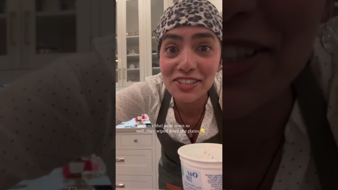 Private dinner for a celebrity client!