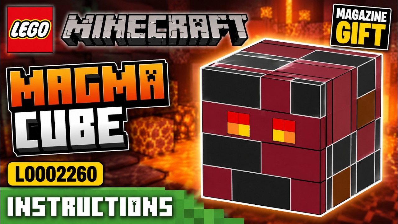 Magma Cube LEGO instructions